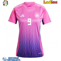 Germany Niclas Fullkrug #9 Replica Away Shirt Ladies Euro 2024 Short Sleeve